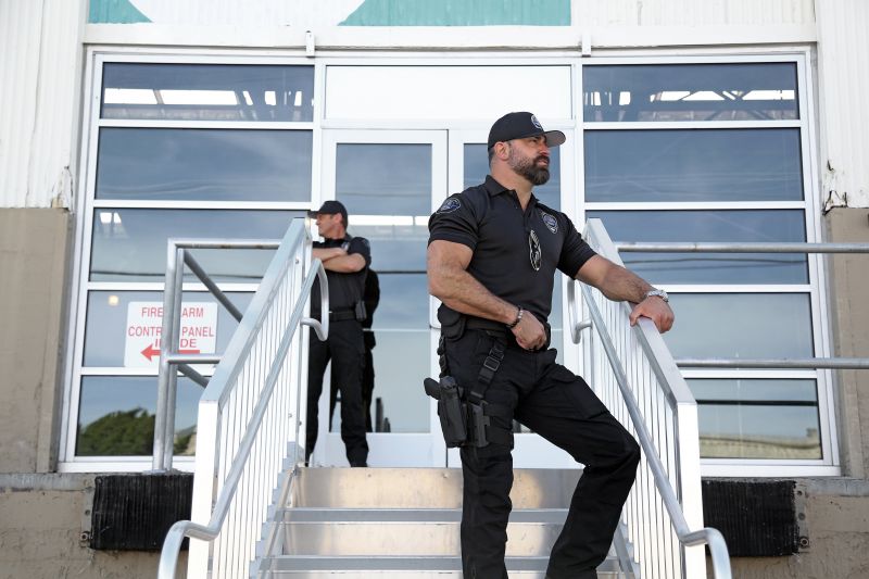 Providing Support With Armed Security